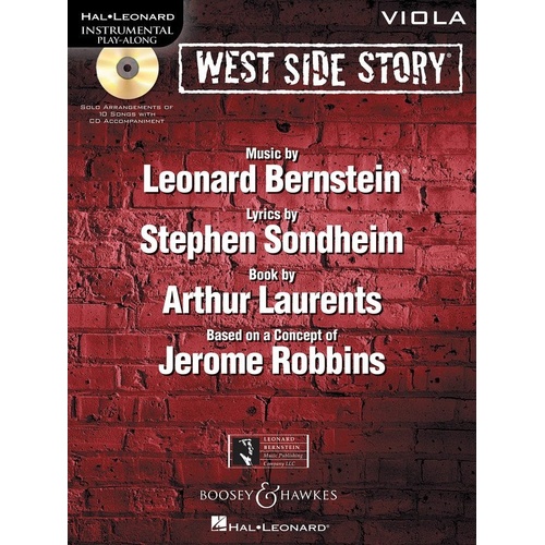 West Side Story for Viola BK/CD by Boosey & Hawkes