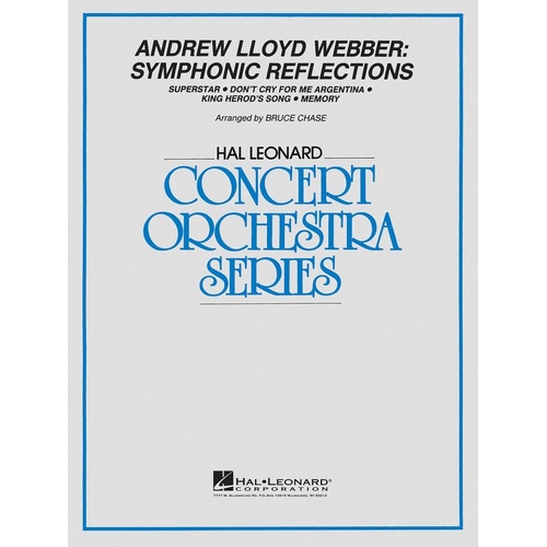 Andrew Lloyd Webber Symphonic Hal Leonard Full Orchestra 3-4 (Pod) (Music Score/Parts)