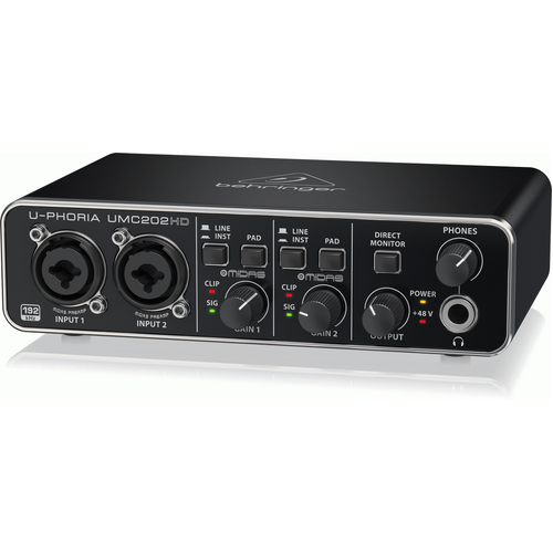 Behringer U-Phoria Umc202Hd Interface