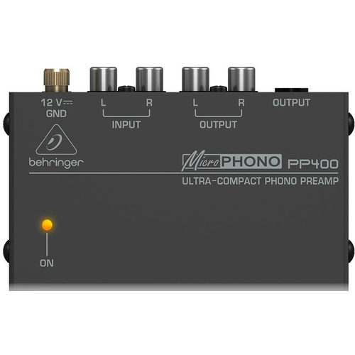 BEHRINGER MICROPHONO PP400 PHONO PREAMP