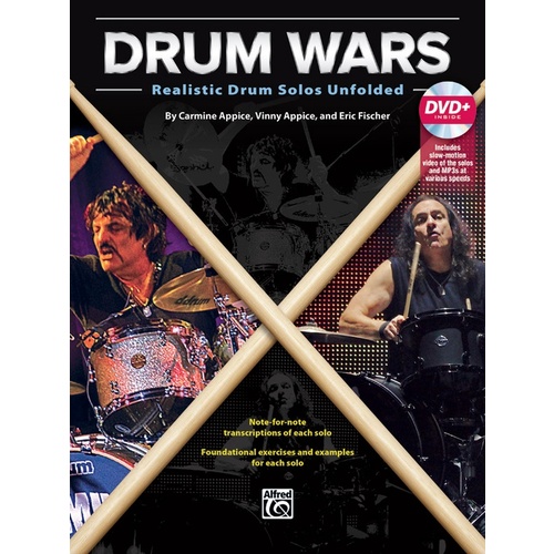 Drums Wars Book/DVD