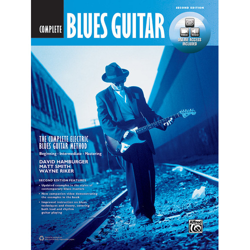 Blues Guitar Complete Book with Instructional Video and MP3 Audio Files