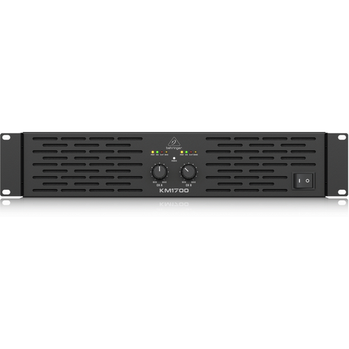 Behringer KM1700 Stereo Power Amplifier w/ ATR (1700w)