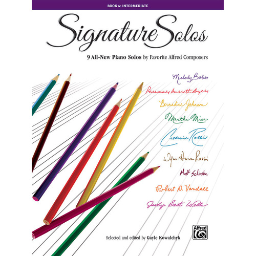 Signature Solos Book 4 - Piano Sheet Music Collection