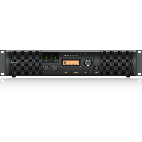 Behringer NX6000D Power Amplifier W/Smartsense