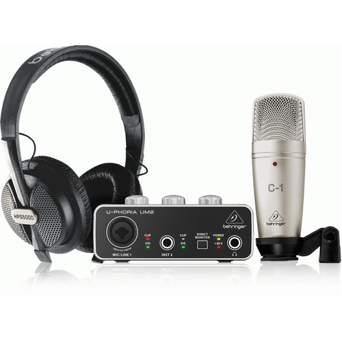 BEHRINGER U-PHORIA STUDIO RECORDING BUNDLE