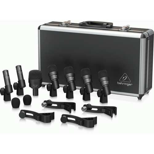 Behringer BC1200 7-Piece Drum Microphone Set with Case
