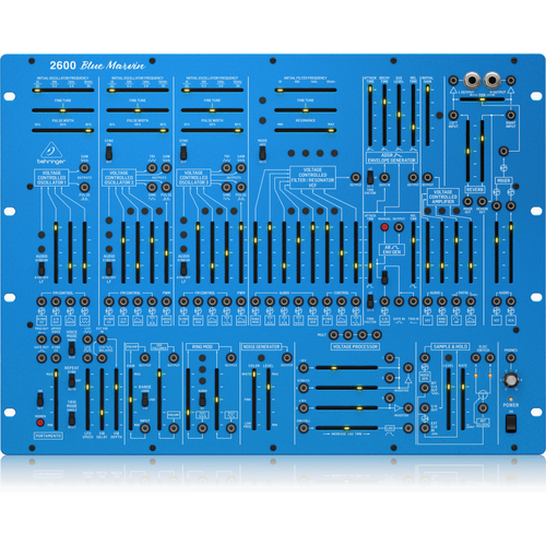 Behringer 2600 Blue Marvin Semi-Modular Analog Synthesizer 8U Rack-Mount