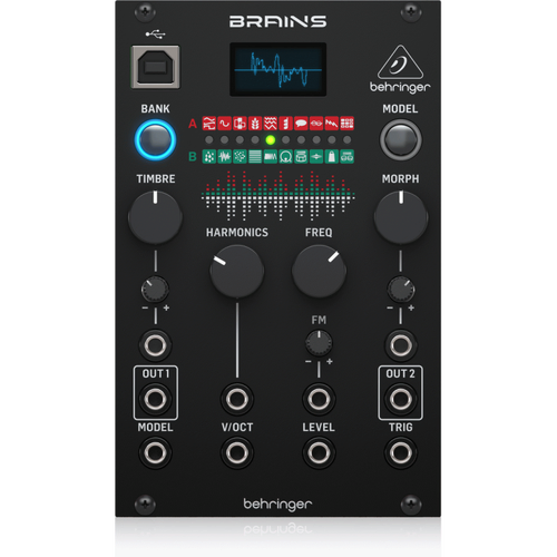 Behringer Brains Digital Oscillator Module for Percussion, Leads, Basses, Drones, and Soundscapes