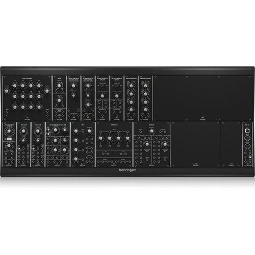 Behringer System 15 Modular Synth with 16 Vintage Sound Modules in EURORACK GO Case