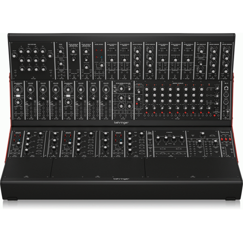 Behringer System 55 Modular Synthesizer with 38 Vintage Sounding Modules in EURORACK GO Cases