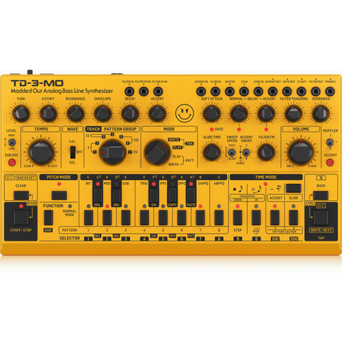 Behringer TD-3-MO-AM Modded Out Analog Bass Synthesizer