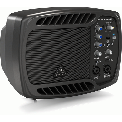 Behringer B105D Ultra Compact 50W 5inch Powered Monitor Speaker w/ MP3 and Bluetooth
