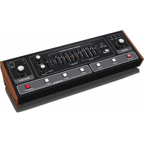Behringer Toro Analog Bass Synthesizer - 2 VCOs, Ladder Filter, Presets, Eurorack Format