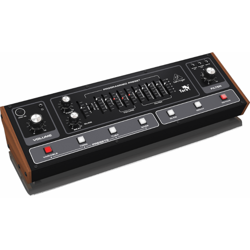 Behringer Toro Analog Bass Synthesizer with 2 VCOs, Ladder Filter and Presets, Eurorack Format