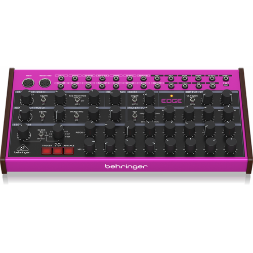 Behringer Edge Analog Percussion Synthesizer with 2 Oscillators and Dual 8-Step Sequencer