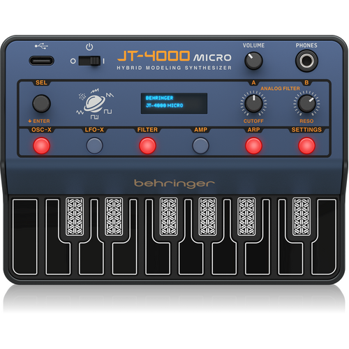 Behringer Jt-4000 Micro 4 Voice Hybrid Synth