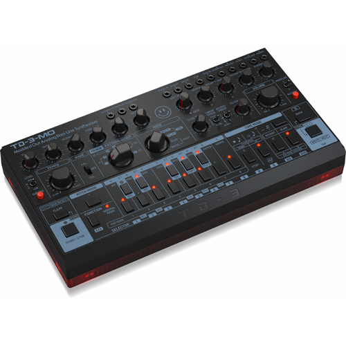 Behringer TD-3-MO-BK Analog Bass Synth with VCO, MIDI-Controllable VCF and Sub-Harmonics Oscillator