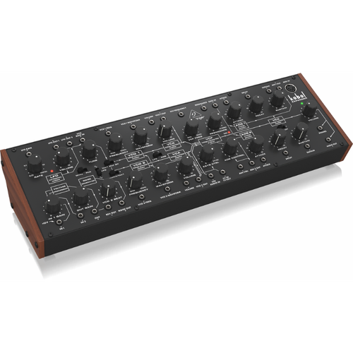 Behringer Kobol Expander Analogue Semi-Modular Synthesizer with 2 VCOs and Unique VCF in Eurorack Format
