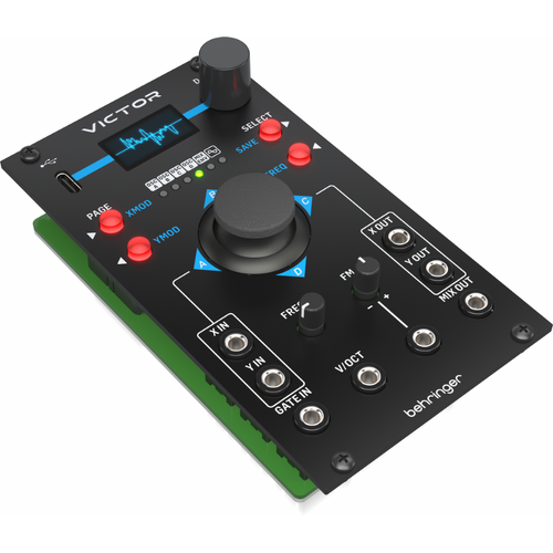 Behringer Quad Vector Morphing Oscillator Module for Eurorack with 128 Waveforms and OLED Oscilloscope