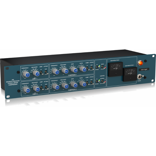 Behringer 369 2-Channel Precision Stereo Compressor and Limiter with Midas Transformers