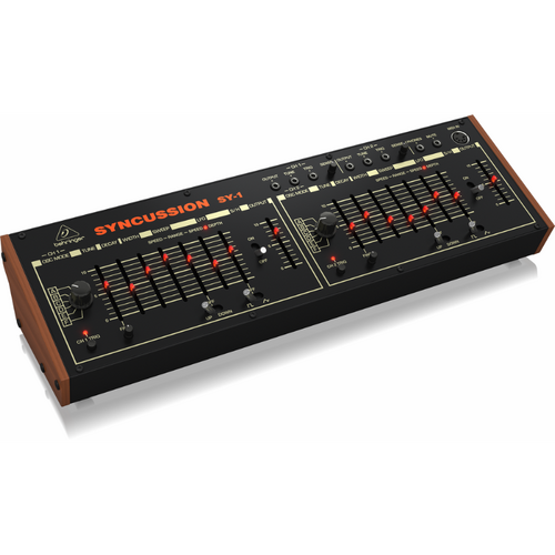 Behringer Syncussion SY-1 Analog Percussion Synth, 6 Oscillator Modes, Eurorack Format