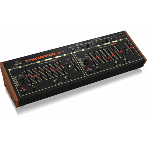 Behringer Syncussion SY-1 Analog Percussion Synth with 6 Oscillator Modes, Eurorack Format