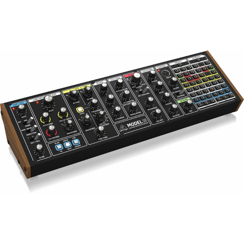 Behringer Model 15 Analog Semi-Modular Synthesizer with Dual VCOs, VCF, Sequencer and Arpeggiator