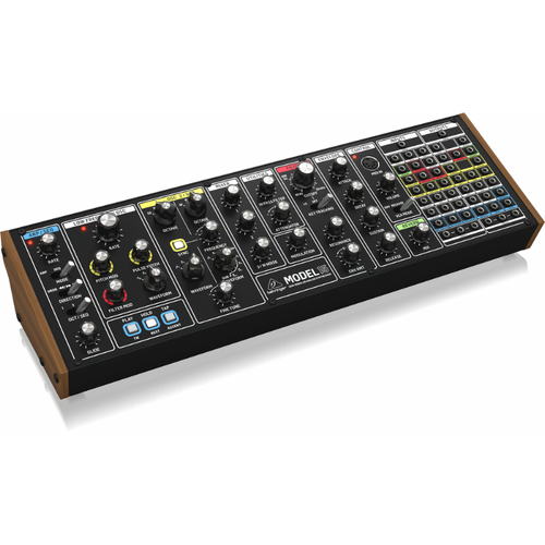 Behringer Model 15 Analog Semi-Modular Synthesizer with Dual VCOs, VCF, Sequencer and Arpeggiator in Eurorack Format