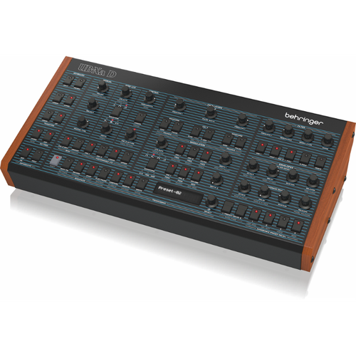 Behringer UBXA-D Analog Polyphonic Synthesizer 16-Voice Multi-Timbral Desktop with 8 Vintage Modes and Dual VCFs