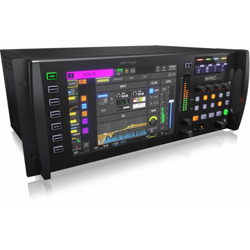 Behringer Wing Digital Mixing Console Rackmount 48 Channel 28 Bus with 24 Midas PRO Preamps and 10 Touch Screen