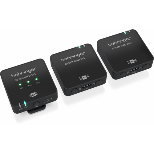 Behringer Go Cam Wireless II Dual Clip-On Microphone System