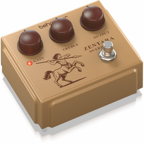Behringer Zentara Overdrive Transparent Boost Pedal with Dynamic Range and Germanium Diodes