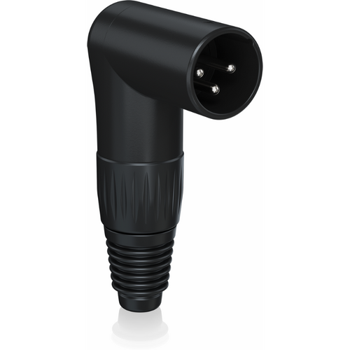Behringer Pro XLR Right Angle Male Connector Black