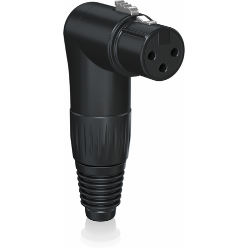 Behringer Pro XLR Right Angle Female Connector Black