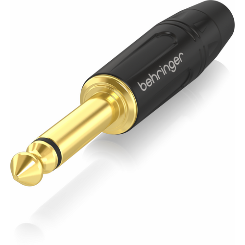 Behringer 1/4" TS Male Gold Connector