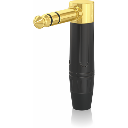 Behringer 1/4" TRS Right Angle Male Gold Connector