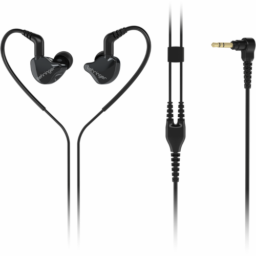 Behringer MO240-CK Pro In-Ear Studio Monitoring Earphones Black