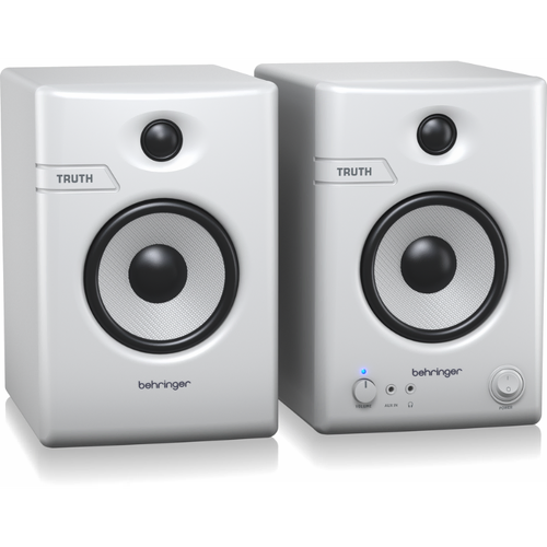 Behringer Truth 4.5 BT-WH Studio Monitors with Bluetooth Connectivity
