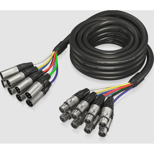Behringer GMX-500CM 5m 8-Way Multicore Cable with XLR Connectors