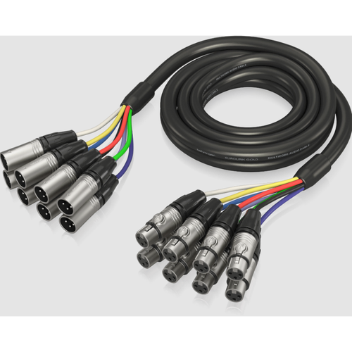 Behringer GMX-300CM 8-Way Multicore Cable 3m with XLR Connectors