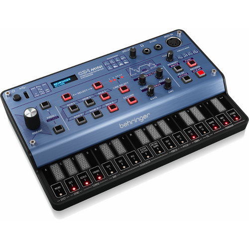 Behringer CZ-1 Mini Synth - 3-Voice Hybrid Phase Distortion Synth with Analog Filter, 16-Step Sequencer, Arpeggiator