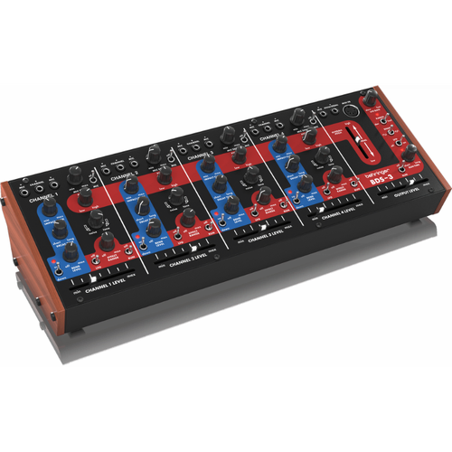 Behringer BDS-3 4-Channel Analog Drum Synthesizer with Effects Channel and Eurorack Format