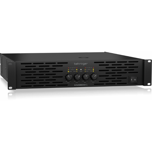 Behringer KM3600Q 4-Channel Power Amplifier 3600 Watts
