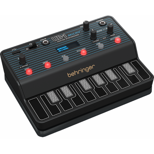 Behringer UB-1 Portable Analogue Synthesizer with Dual DCO OSCs, Sub and Noise Generator, Classic VCF, Arpeggiator