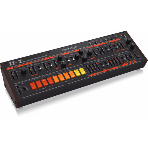 Behringer JT-2 Analog Synthesizer Eurorack Format with Dual VCOs, VCF, HPF and Arpeggiator