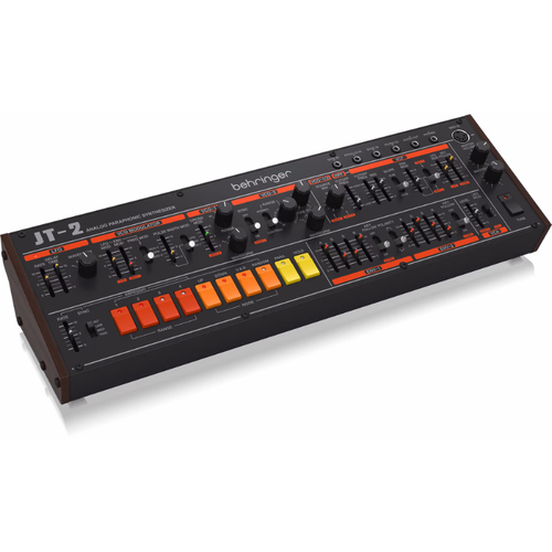 Behringer JT-2 Euro Rack Analog Synthesizer with Dual VCOs, VCF, HPF and Arpeggiator