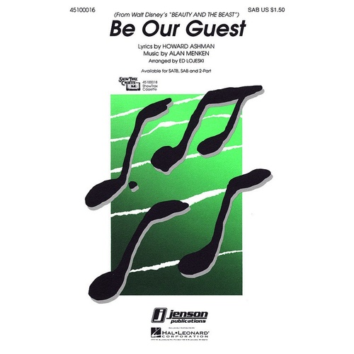 Be Our Guest 2Pt (Octavo)
