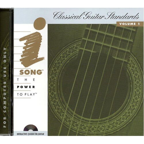 Isong Classical Guitar Standards Book 1 CD Rom 
