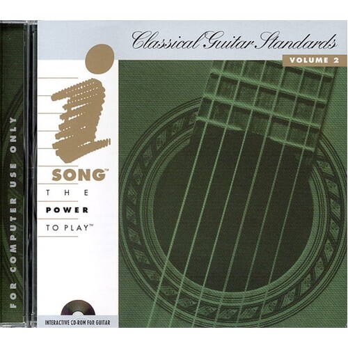Isong Classical Guitar Standards Book 2 CD Rom 